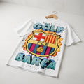 FC Barcelona X Spotify X Golf Wang White T-Shirt FC Barcelona Clothing Presents For Fans - Gearneko