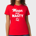 Canada Mean And Nasty T-Shirt Canada Trade Protest Merch Gifts For Supporters - Gearneko
