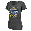 Milwaukee Brewers Merch Fanatic 2026 National League Champions Locker Room V-Neck Shirt Gifts For Fan - Gearneko