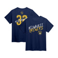 Milwaukee Brewers Jacob Misiorowski Fanatics T-Shirt Milwaukee Brewers Merch Fan Gear - Gearneko