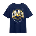 Milwaukee Brewers Merch 2026 NL Central Division Champions Distressed T-Shirt Milwaukee Brewers Clothes - Gearneko
