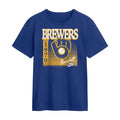 Milwaukee Brewers Merch Royal Cooperstown Logo Shirt Unique Gifts For Boyfriend - Gearneko