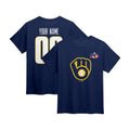 Personalized Milwaukee Brewers Celebrating Americas 250Th Shirt Milwaukee Brewers Clothing - Gearneko