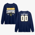 Custom Milwaukee Brewers Merch 2026 American League Champions Long Sleeve Shirt Fan Gear - Gearneko