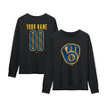 Personalized Milwaukee Brewers Metallic Mascot Milwaukee Brewers Apparel Fan Gear - Gearneko