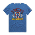 Milwaukee Brewers Merch Homage Royal Mlb X Grateful Dead X Americana Tri Blend Shirt Fan Gear - Gearneko