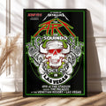 Metallica Merch The Art Of Squindo Las Vegas Poster Metallica Concert Poster Wall Art - Gearneko