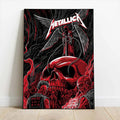 Metallica Life Burns Faster 2026 Las Vegas Poster Metallica Concert Poster Wall Art - Gearneko