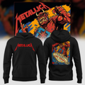 Metallica Merch Life Burns Faster 2026 Tour Hoodie Metallica Clothing Rock Fans Gifts - Gearneko