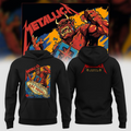 Metallica Merch Life Burns Faster 2026 Tour Hoodie Metallica Clothing Gift Music Fans - Gearneko