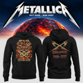 Metallica Merch Life Burns Faster 2026 Tour Hoodie Metallica Outfits Best Presents For Fans - Gearneko