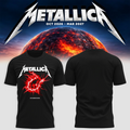Metallica Merch Life Burns Faster 2026 Tour T-shirt Metallica Concert Shirt Gift For Met Club - Gearneko