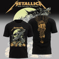 Metallica X Halloween Merch Life Burns Faster 2026 Tour T-shirt Metallica Shirt For Fans - Gearneko
