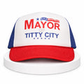 Beyonce Mayor Of Titty City Trucker Hat Adult Humor Cap Gifts For Husband - Gearneko