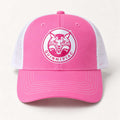 Pink Quinnipiac University Bobcats Trucker Hat Quinnipiac University Bobcats Trucker Cap Gifts For Fans - Gearneko