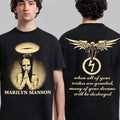 Marilyn Manson Merch Antichrist Superstar 30th Anniversary 2026 T-Shirt Marilyn Manson Concert Tee - Gearneko