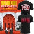 Twenty One Pilots Merch x Ohio State Buckeyes Ohio Stadium Concert Shirt Music Gifts For Brother - Gearneko