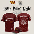 Washington Commanders Merch x Harry Potter Night 2026 T-Shirt Best Fan Gear - Gearneko