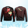 Dark Fanstasy Hellsing Alucard Ugly Christmas Sweater Xmas Clothing Gifts For Brother - Gearneko