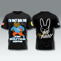 Bad Bunny Merch Super Bowl 2026 For The Halftime Show Black Shirt Presents For Bad Bunny Lovers - Gearneko