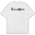 Alexander Skarsgard Lick My Worm White T-Shirt Alexander Skarsgard Clothing - Gearneko