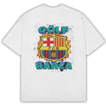 FC Barcelona x Golf Wang Tyler The Creator Spotify T-Shirt FC Barcelona Clothing Soccer Fan Gear - Gearneko