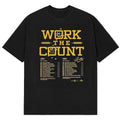 Milwaukee Brewers Merch Jack Buaers Work The Count Baseball Game Stats T-Shirt Fan Gifts - Gearneko