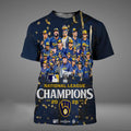 Milwaukee Brewers Merch National League Champions 2026 All Over Shirt Gifts For Brew Crew - Gearneko