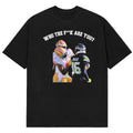 Who The F Are You Mike Evans Vs Trevon Diggs Shirt Funny Gifts For Football Fans - Gearneko