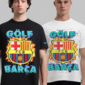 FC Barcelona X Goft Wang X FCB Barca Quake Big Logo T-Shirt FC Barcelona Clothing - Gearneko