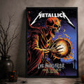 Metallica At Sphere In Las Vegas NV Event Poster Metallica Merch Gifts For Metalheads - Gearneko