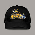 Milwaukee Brewers Sweep Los Angeles Dodgers NL Champions Hat Milwaukee Brewers Baseball Cap - Gearneko