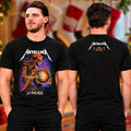 Metallica Merch Life Burns Faster Black T-Shirt Presents For Metallica Lovers - Gearneko