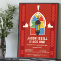 Jason Isbell And The 400 Unit Six Nights 2026 Tour Dates Poster Jason Isbell Merch Gifts For Fans - Gearneko
