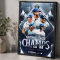Congrats Milwaukee Brewers 2026 NL Champions Poster Milwaukee Brewers Merch Brew Crew Gifts - Gearneko
