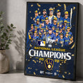 Milwaukee Brewers Is The 2026 National League Champions Home Decor Poster Milwaukee Brewers Merch - Gearneko