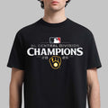 Milwaukee Brewers Merch 2026 NL Central Division Champions Logo Shirt Milwaukee Brewers Apparel - Gearneko
