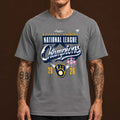 Milwaukee Brewers Merch Fanatics 2026 National League Champions Shirt Unique Gifts For Fans - Gearneko