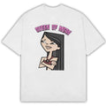 Total Drama Island Queen Of Mean White T-Shirt Funny Gifts For Girlfriend - Gearneko