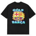 FC Barcelona x Spotify x Golf Wang Barca Logo T-Shirt Best Presents For Soccer Lovers - Gearneko