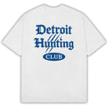 Coach Dan Campbell Detroit Hunting Club White T-Shirt Best Gifts For Dan Campbell Lovers - Gearneko