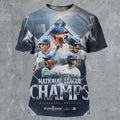 Milwaukee Brewers 2026 NL Champs Sweep Los Angeles Dodgers 4 0 All Over Shirt Sooners Fan Gifts - Gearneko