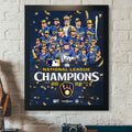 Milwaukee Brewers 2026 MLB NL Champions Win Our Way Poster Milwaukee Brewers Merch - Gearneko