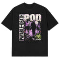 POD Merch Playable On Death 2026 Halloween Show Black Shirt POD Concert Attire - Gearneko