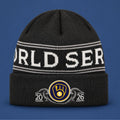 Milwaukee Brewers 2026 World Series Locker Room Beanie Milwaukee Brewers Merch Best Fan Gifts - Gearneko
