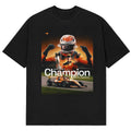 Dries Van Langendonck British F4 Champion Black T-Shirt Dries Van Langendonck Champions Shirt - Gearneko