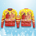 Hulk Hogan X Macho Man Mega Powers Christmas Ugly Sweater Xmas Presents For Hulk Hogan Fans - Gearneko