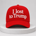I Lost To Trump Hat MAGA Supporting Baseball Cap Presents For Patriots - Gearneko