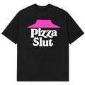 Liberty Lyss Pizza Slut Shirt Funny Pizza Hut Bootleg Logo Tee - Gearneko