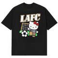Los Angeles FC Merch Hello Kitty Soccer T-Shirt Best Presents For Soccer Lovers - Gearneko